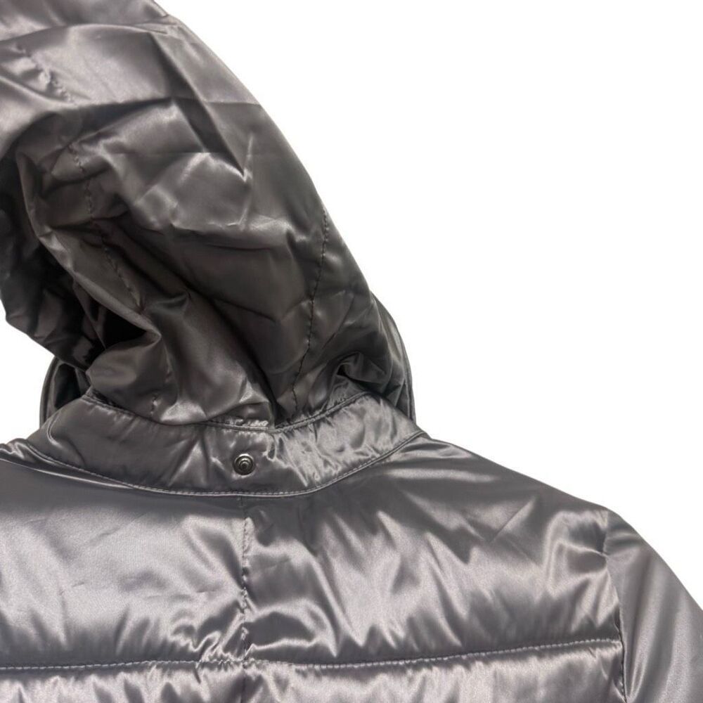 Ana sackable gray puffer jacket with hoodie size small - Picture 5 of 5
